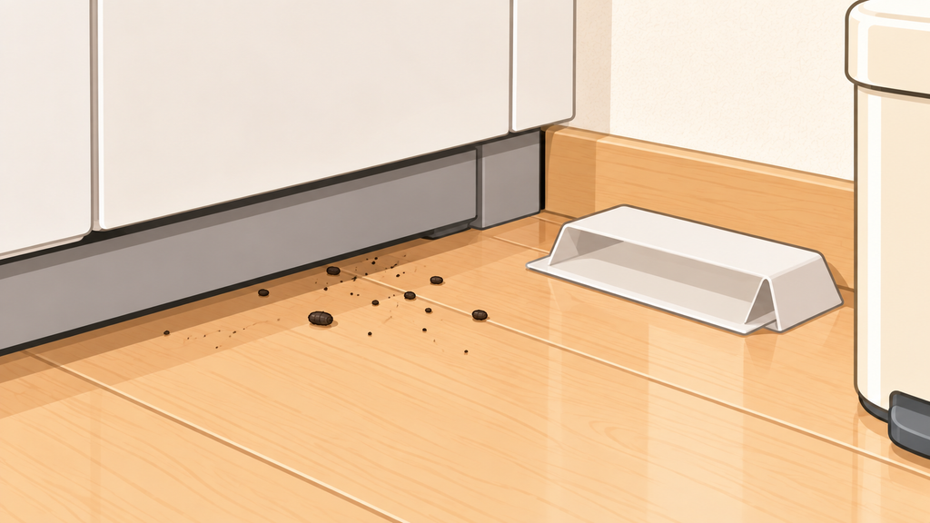 掃除したあともフンが出るときは？

