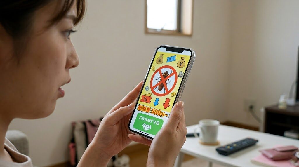 ゴキブリ駆除の悪徳業者を見分ける方法