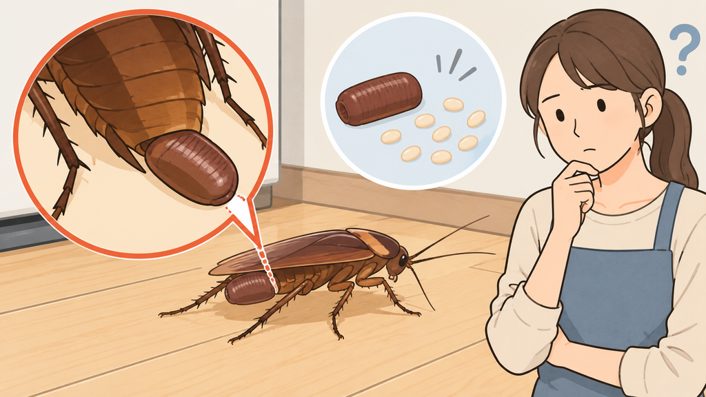 潰すと卵が飛び散るとは限らない