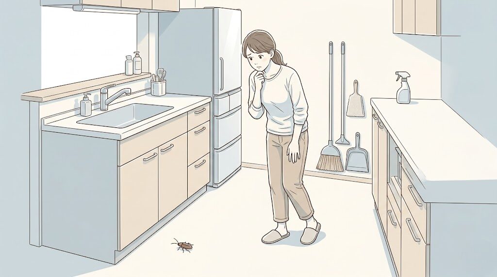 ゴキブリ駆除業者を呼ぶべきサイン7つ｜1匹だけなら自分で対策できる？